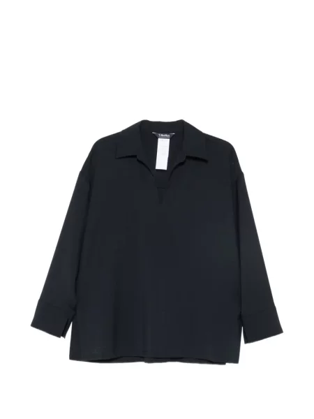 Bluză 's Max Mara de lână negru