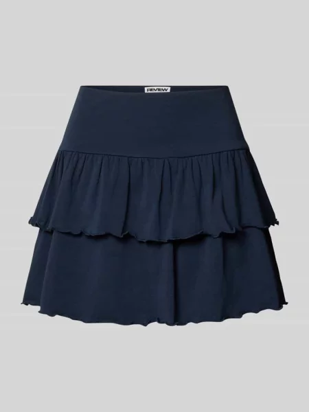 Spódnica mini w efekcie stopniowania Review