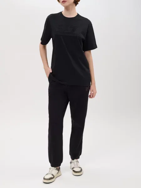 Футболка Ea7 Emporio Armani чорна