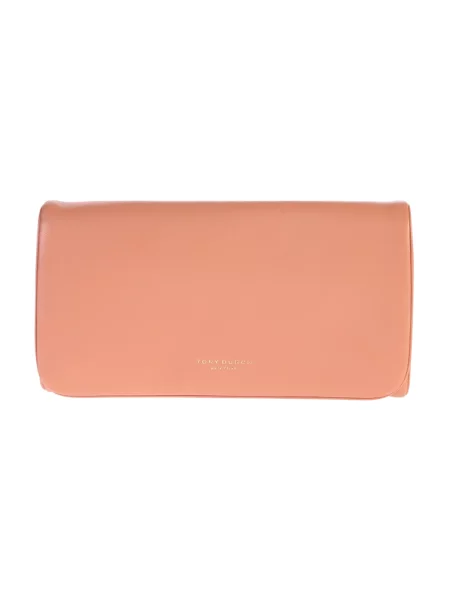 Kopertówka Tory Burch skórzana różowa