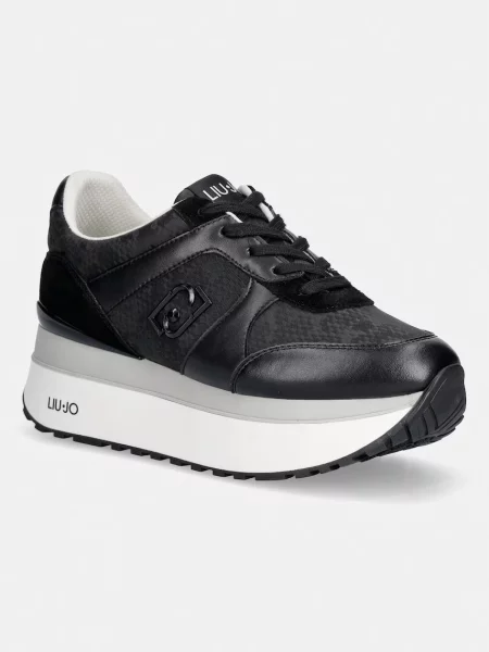 Liu Jo MAXI WONDER PLUS 02 sneakers pentru femei negru