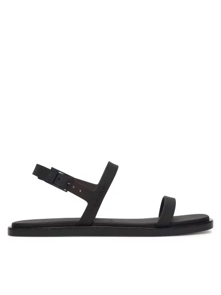 Σανδάλια Calvin Klein Jelly Sandal Sling Mat Tran Tpu μαύρο