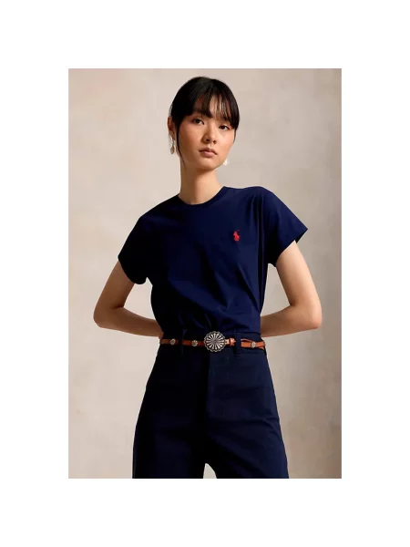 Koszulka polo Polo Ralph Lauren klasyczna niebieska