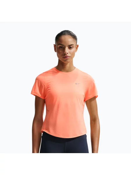Tricou de alergare pentru femei Nike Swift Breathe Dri-Fit orange pulse/photon dust portocaliu