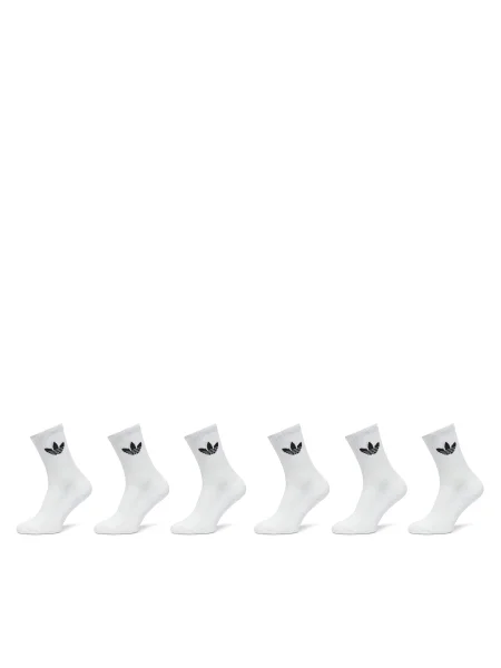 ADIDAS ORIGINALS Ponožky Trefoil čierna biela