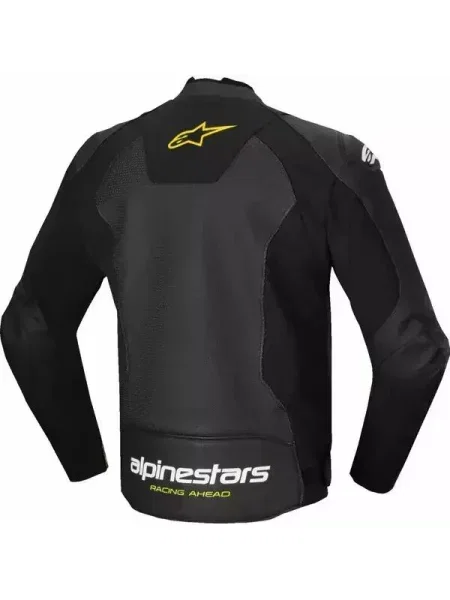 Motocyklowa kurtka skórzana Alpinestars Fstr V3 Airflw biała