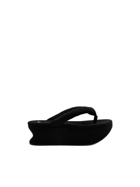Stringi Balenciaga skórzane czarne