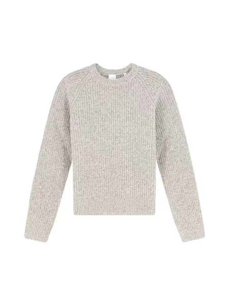 Dzianinowy sweter Aspesi szary