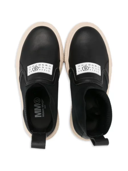 Botki dziecięce Mm6 Maison Margiela czarne