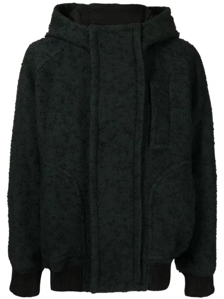 Kurtka Songzio z kapturem zielona