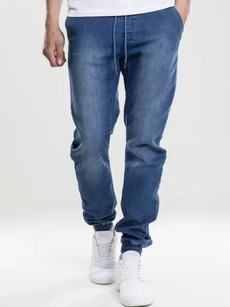 Športne hlače Urban Classics modra