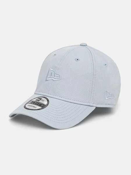 Шапка с козирка New Era с изчистен дизайн синьо