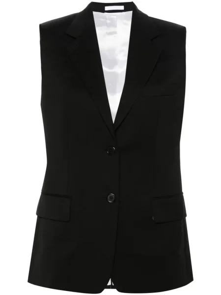 Вълнен елек Helmut Lang черно