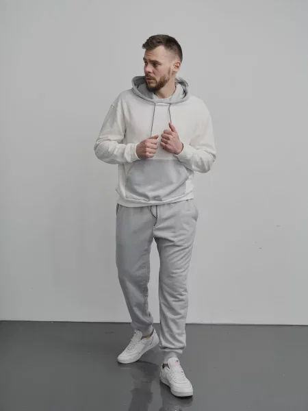 Костюмный спортивный костюм Handy Wear серый