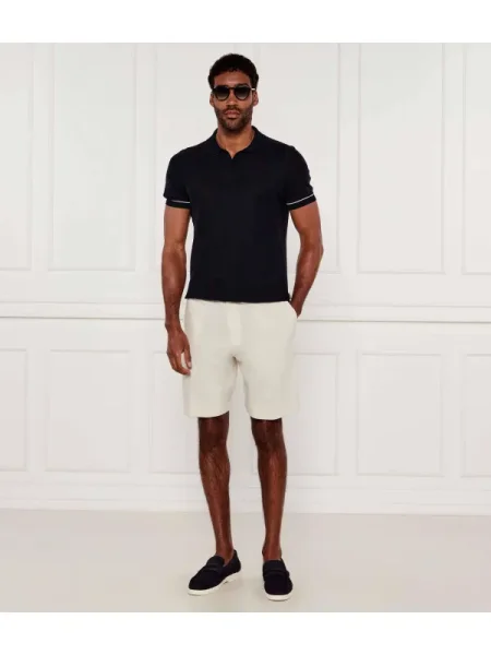 BOSS BLACK Len rövidnadrág | Relaxed fit fekete