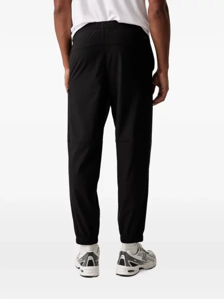 Τρέξιμο παντελόνι Ea7 Emporio Armani με σχέδιο μαύρο