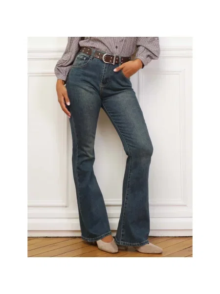 Blugi La Modeuse albastru