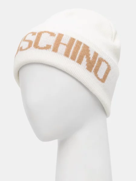 Moschino kapa z dodatkom volne bež