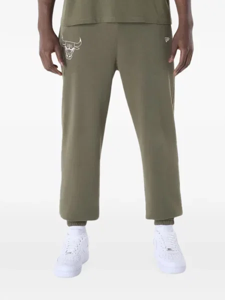 Pantaloni New Era Cap cu imagine alergare verde