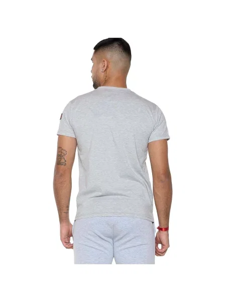 Scurt tricou Leone 1947 cu mâneci scurte gri