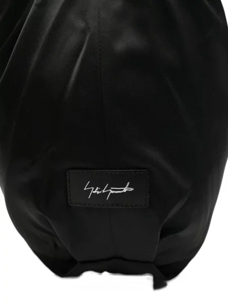 Шопинг чанта Discord Yohji Yamamoto с автограф черно