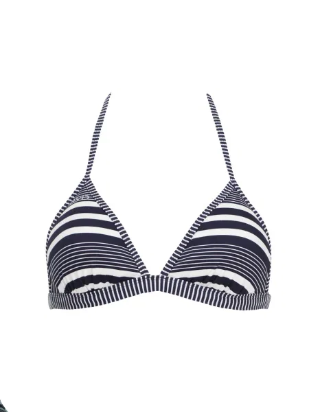 VIVID Sutien costum de baie Mix&Match albastru marin alb