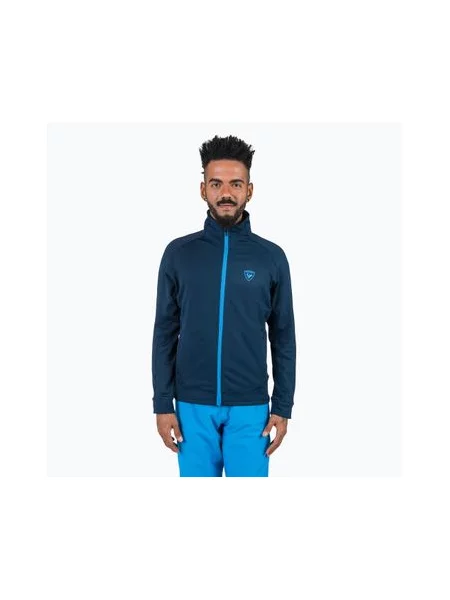 Світшот Rossignol Blackside Fleece Fz темно-синій синя