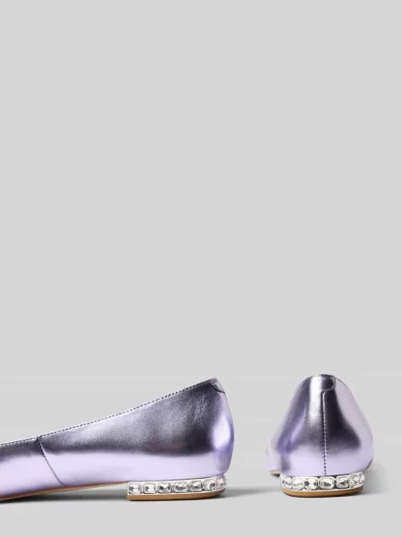 Balerinki Marc Cain Bags & Shoes fioletowe