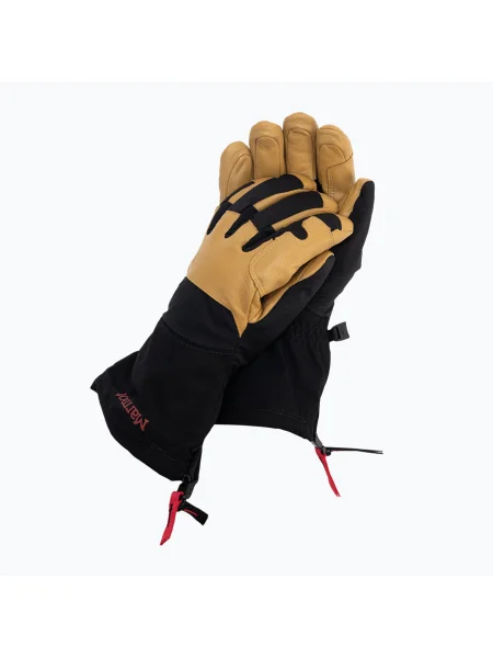 Мармот Exum Guide ръкавици за трекинг черно-кафяви черно