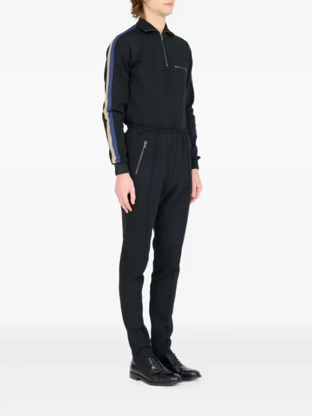 Pantaloni Maison Margiela cu dungi negru