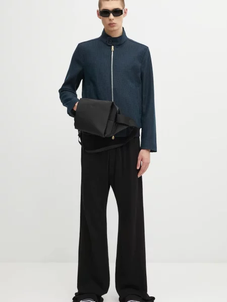 Шерстяная демисезонная куртка Paul Smith синяя