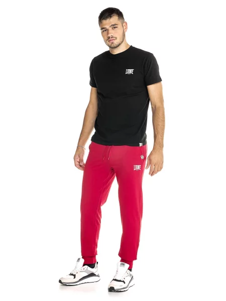 Bluza miękki z z kieszeń na czas wolny czerwona