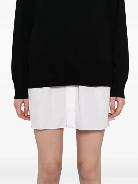 Rochie tip cămașă Sacai clasică alb