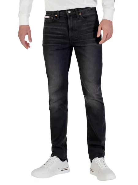 Kavbojke Calvin Klein črna