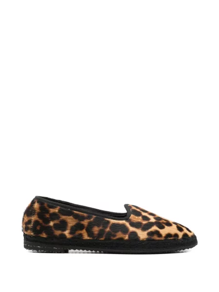 Pantofi loafer Manebi cu imagine cu model leopard