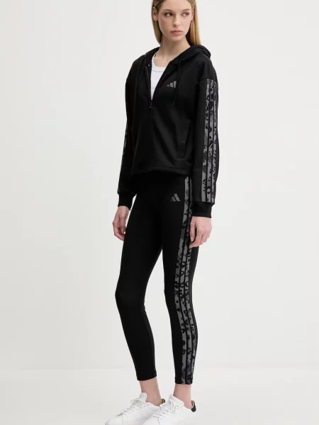 Легінси adidas з аплікацією чорний