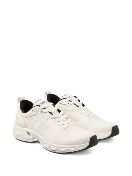 Sneakers Jimmy Choo με κορδόνια με δαντέλα λευκό