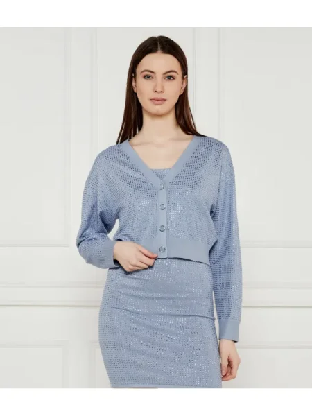 GUESS Cardigan KHLOE albastru