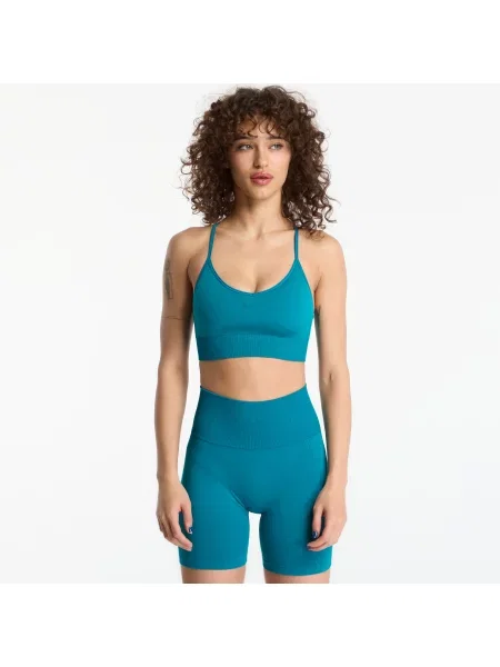 Sutien Nike Pro Seamless Light-Support Padded Sports Bra Bright Spruce L