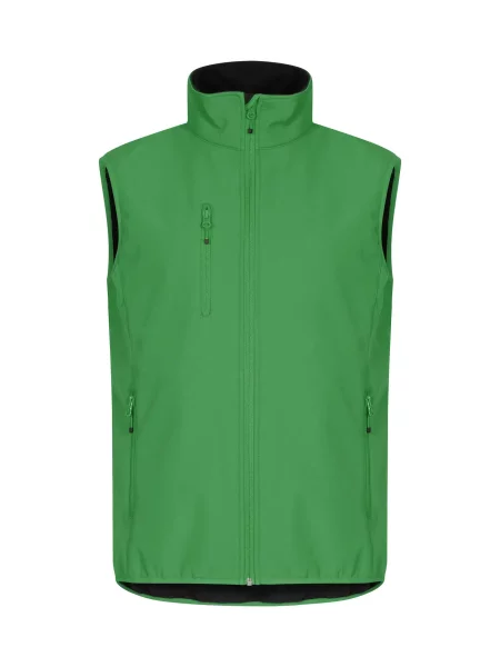 Clique Classic Softshell Vest — kamizelka softshell zielona