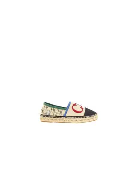 Espadryle Carolina Herrera skórzane