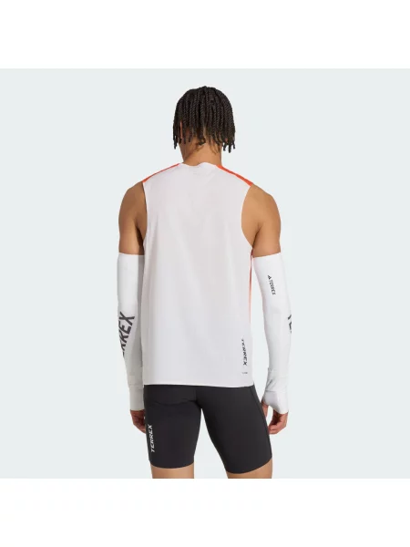 ADIDAS TERREX Funkční tričko oranžová / černá bílá