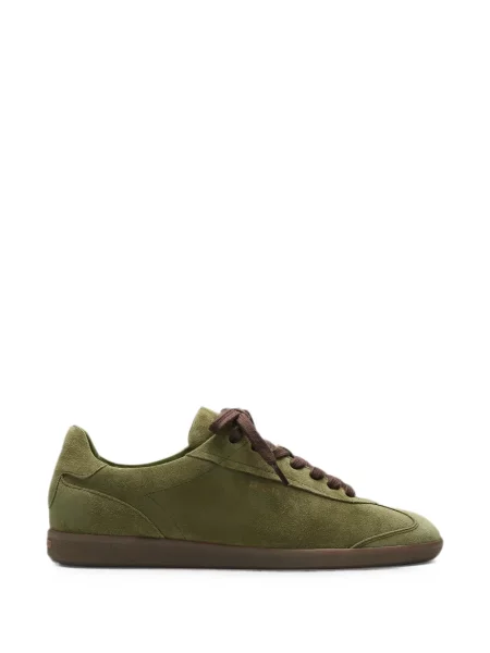 Sneakerși Axel Arigato din piele de căprioară verde