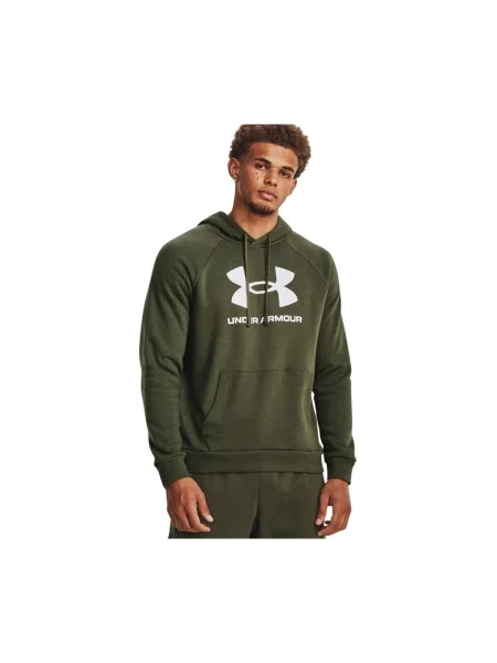 Geacă cămașă Under Armour cu autograf verde