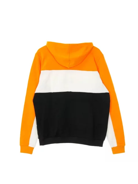 Bluza z kapturem Fila z kapturem pomarańczowa