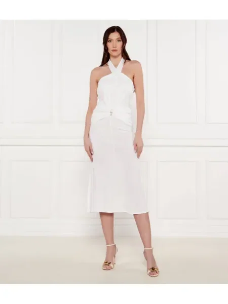 Elisabetta Franchi Rochie alb