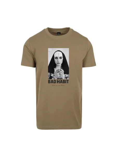 Тениска Mister Tee каки