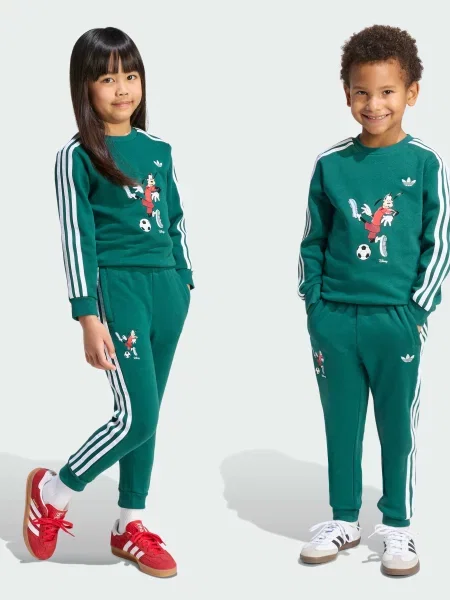 Дитячий Спортивний костюм adidas x Disney зелений