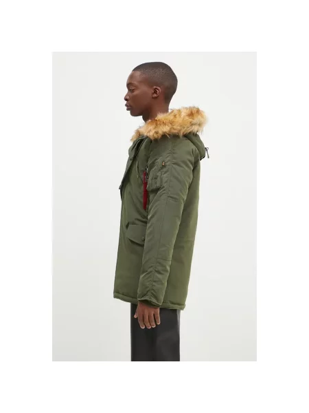 Kurtka Alpha Industries zielona