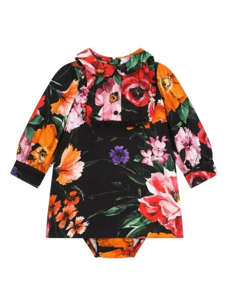 Sukienka dziecięca Dolce And Gabbana czarna